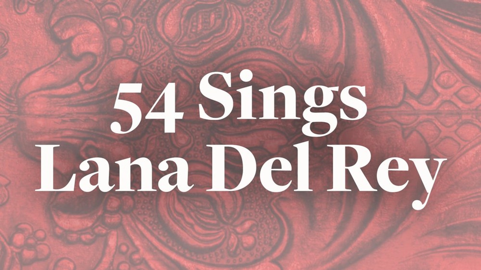 54 Sings Lana Del Rey: Let the Light In at 54 Below Cabaret (Jan 24, 2027)