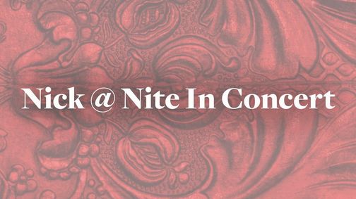 Nick @ Nite In Concert show poster