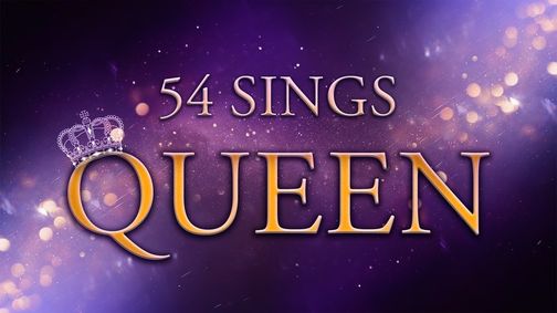 54 Sings Queen show poster