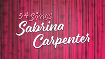 54 Sings Sabrina Carpenter in Cabaret
