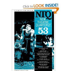 New Theatre Quarterly 53: Volume 14, Part 1 Cover
