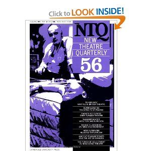 New Theatre Quarterly 56: Volume 14, Part 4 Cover