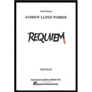 Requiem: Vocal Score Cover