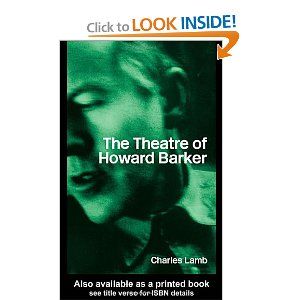 The Theatre of Howard Barker Cover