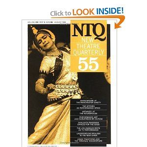 New Theatre Quarterly 55: Volume 14, Part 3 Cover