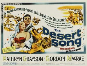 The Desert Song - Vocal Selections Cover