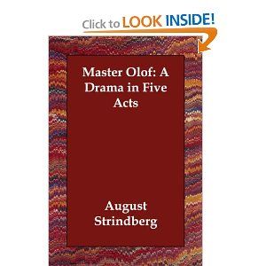 Master Olof (A Drama in Five Acts) Cover