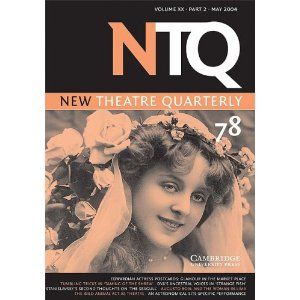 New Theatre Quarterly 78: Volume 20, Part 2 Cover