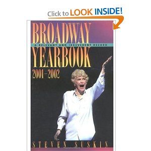 Broadway Yearbook 2001-2002: A Relevant and Irreverent Record Cover