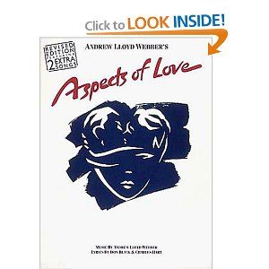 Aspects of Love Piano/Vocal Selections Cover