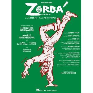 Zorba - Vocal Selections Cover