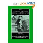 The Cambridge History of American Theatre 3 Volume Paperback Set 
