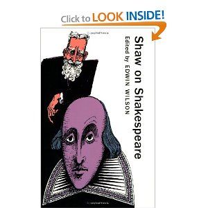 Shaw on Shakespeare Cover