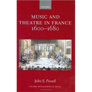 Music and Theatre in France 1600-1680 Cover