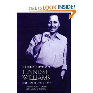 The Selected Letters of Tennessee Williams, Vol. 2: 1945-1957 Cover