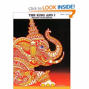 The King and I - Vocal Selections Cover