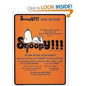 Snoopy - Vocal Selections Cover