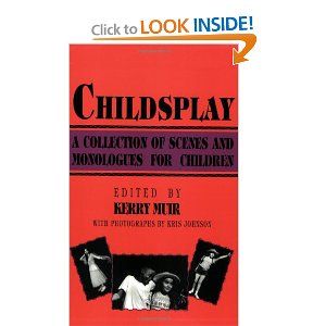 Childsplay: A Collection of Scenes and Monologues for Children Cover