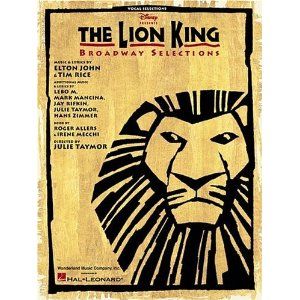 The Lion King - Broadway Selections Cover