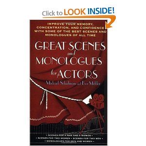 Great Scenes and Monologues for Actors  Cover
