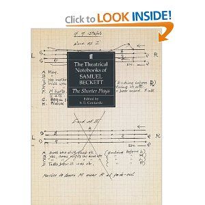 Shorter Plays, Volume 4: The Theatrical Notebooks of Samuel Beckett Cover