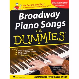Broadway Piano Songs for Dummies Cover