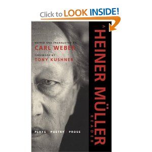 A Heiner Muller Reader: Plays, Poetry, Prose Cover