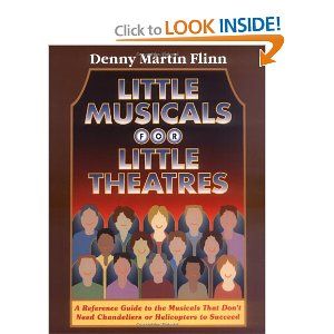 Little Musicals for Little Theatres Cover
