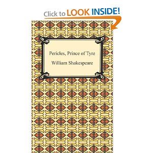 Pericles, Prince of Tyre Cover