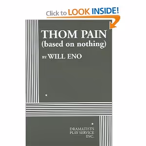 Thom Pain (Based on Nothing) Cover