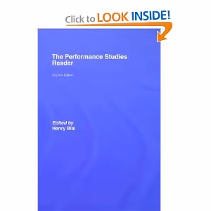 The Performance Studies Reader  Cover