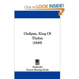 Oedipus, King Of Thebes Cover