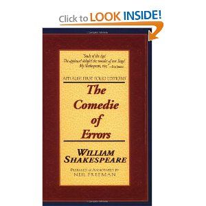 The Comedie of Errors Cover