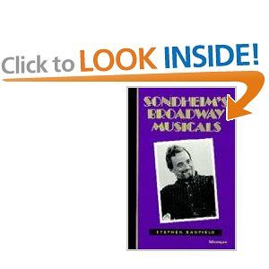 Sondheim's Broadway Musicals Cover
