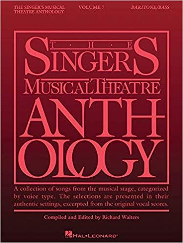 Singer's Musical Theatre Anthology - Volume 7: Baritone/Bass Book Only by Hal Leonard Corp.
