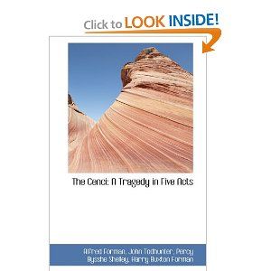 The Cenci: A Tragedy in Five Acts Cover