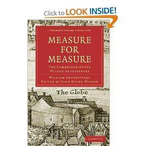 Measure for Measure by William Shakespeare