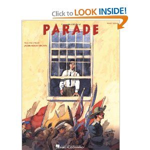 Parade - Piano/Vocal Selections Cover