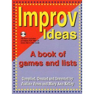 Improv Ideas: A Book of Games And Lists Cover