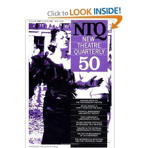 New Theatre Quarterly 50: Volume 13, Part 2 Cover