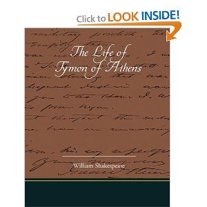 The Life Of Tymon Of Athens Cover