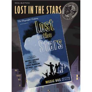 Lost in the Stars - Vocal Selections Cover