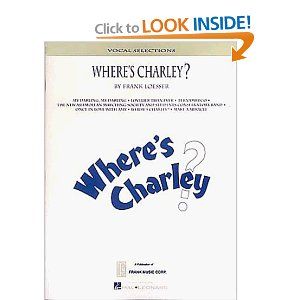 Where's Charley? - Vocal Selections Cover