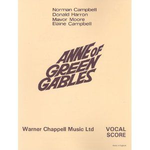 Anne of Green Gables (Vocal Score) Cover