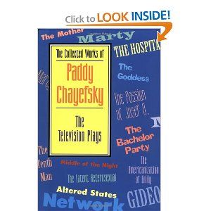 The Collected Works of Paddy Chayefsky: The Television Plays Cover