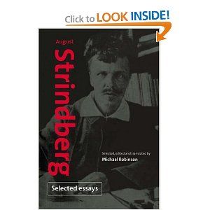 August Strindberg: Selected Essays Cover