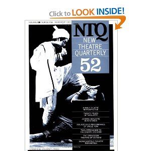 New Theatre Quarterly 52: Volume 13, Part 4 Cover
