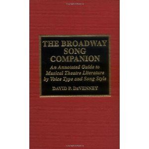 The Broadway Song Companion Cover