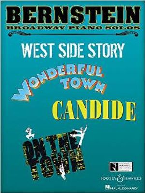 Bernstein Broadway Piano Solos: Intermediate Level Piano Solos Cover
