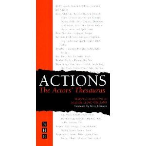 Actions: The Actor's Thesaurus Cover